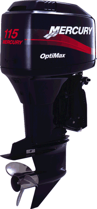 The Mercury 155 Optimax Outboard