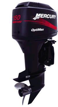 The Mercury 150 Optimax Outboard