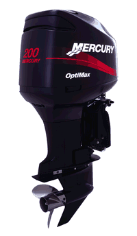 The Mercury 225 Optimax Outboard